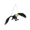 Ravensden Hanging Eagle Flying Rubber Figure - 28cm (2 colours,