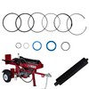 Ezbzyz Hydraulic Log Splitter Cylinder Rebuild Seal Kit for 5.0"