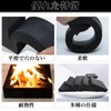 DELUXEFOX Rubber Plates, 4 Pieces, 2.0 inches (5 cm) Square,