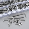 400 Pcs M4 Bolts and Nuts Set, Hex Socket Button