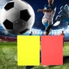 Referee Red Card, Football Red and Yellow Card, PVC Material