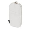 Emplan 106191-37 Cubic Pencil Case, Double Round Zip, Off White