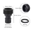 Pack of 2 Tap Connectors, 3/4 Inch Male Thread Quick