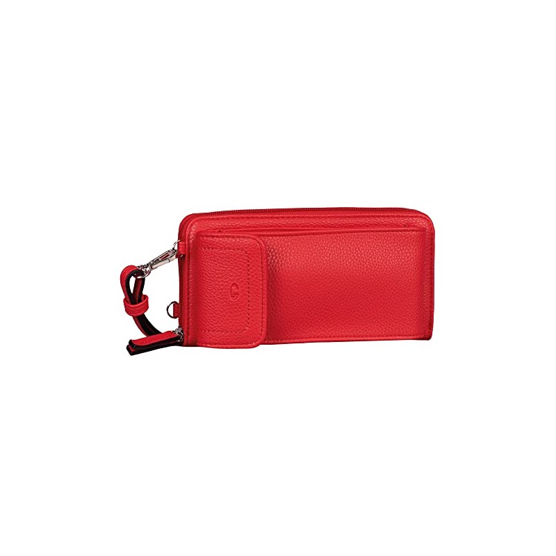 TOM TAILOR Women's Ela 1 Zip Wallet, red