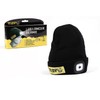 Blackcat Black Cat LED Lancer Beanie Plain Black/Yellow