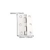 Folding Hinge 2 inch Stainless Steel Door Window Hinge 20