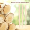 1200Pcs Eyebrow Wax Sticks Wood Waxing Sticks Wax Spatula Applicator