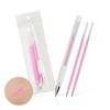 TEONEI Eyebrow microblading Marker Pen,Skin Marker Pen,Eyebrow Permanent Makeup Position