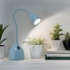 EJIAXIN Gooseneck Desk Lamp 360 LED Flexible Reading Light for