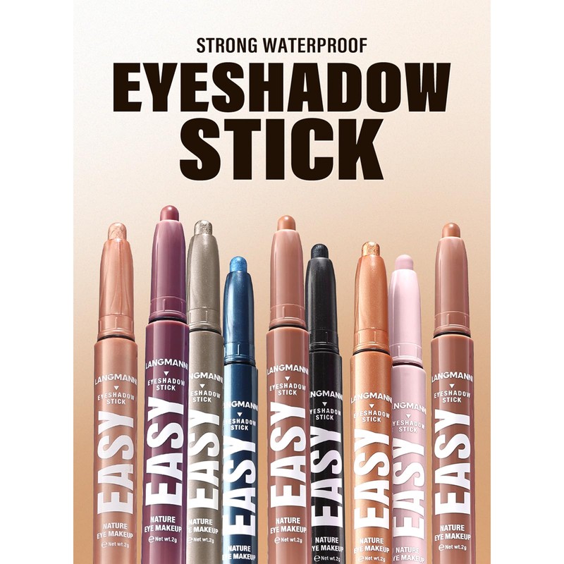 Kyannkara Eyeshadow stick Smooth Cream Shimmer Shadow Nude Matte Smoker