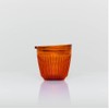 Huskee Renew Range Cup & Lid- Amber and Smoke -