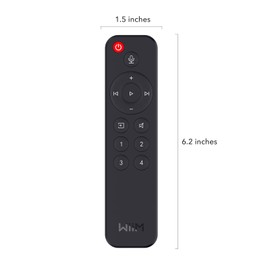 WiiM WiiM Voice Remote for WiiM Mini and Pro Audio Streamer, Push-to-Talk, 4 Music Preset Buttons