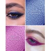 Jutqut 2Pcs Glitter Metallic Gel Eyeliner, Long-lasting Waterproof Shimmer Eye