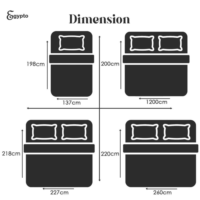 EGYPTO Polycotton Wine Single Duvet Cover Set - Soft, Breathable
