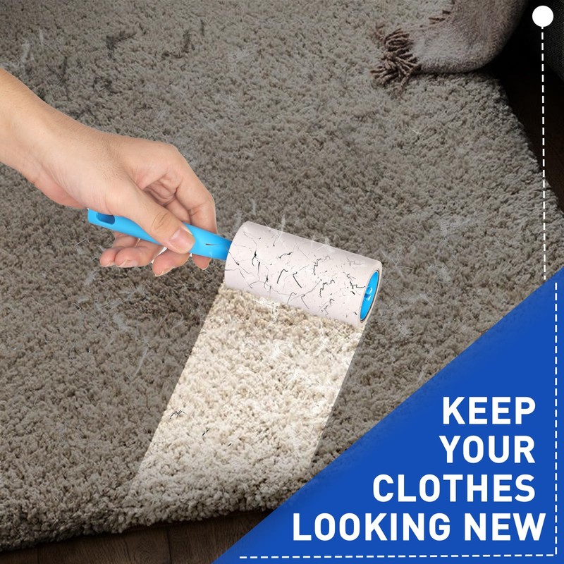 Lint Rollers for Pet Hair Remover, 600 Sheets Mega Value