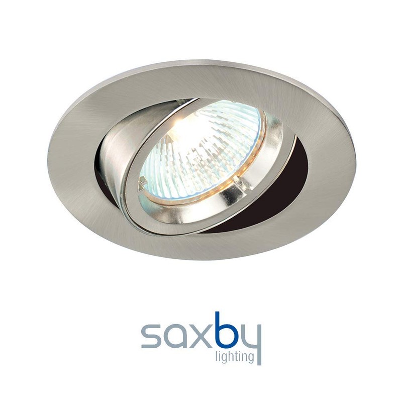 Saxby Cast Modern Recessed 50W Adjustable Tilt Twist & Lock