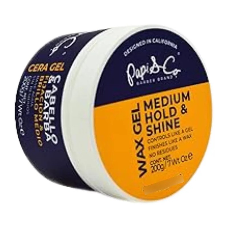 Papi&co Cera Gel Cabello Y Barba 200g Fijación/brillo Medio