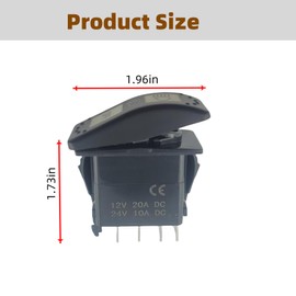 Narcilors High Low Beam 8 Pin 20A 12V Headlight Switch 710004492 On/Off Switch Replacement for CAN-AM Maverick X3 Maverick Trail Defender HD8 HD5 HD10