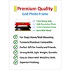 Pavan Photo Laminations, Vishnu Laxmi Photo with Frame, Small Size