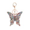 WANLIAN Butterfly Rhinestone Keychain Sparkling Alloy Multi-color, multicoloured