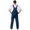 Men's Liberty Work Denim Zip Fly Bib Overalls 40X34