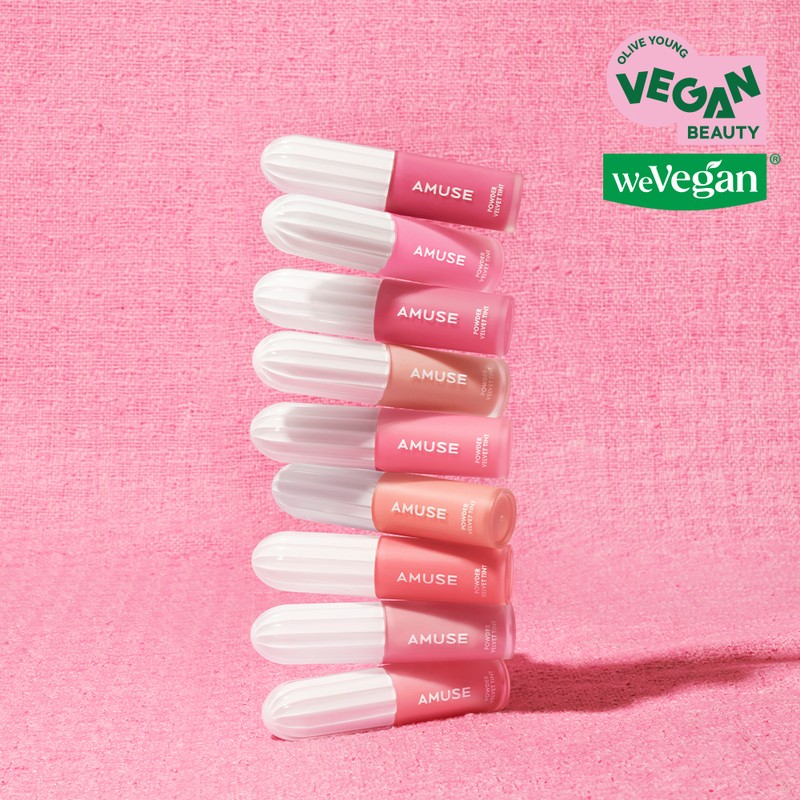AMUSE Powder Velvet Tint 3.3g - [Set] 08 Berry Pop