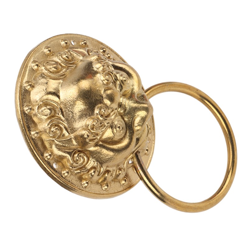 Door Knocker Chinese Style Animal Head Style Modelled Antique Brass