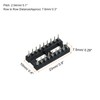 sourcing map DIP IC Chip Socket Adapter Flat Pin 18P