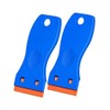 AE Quality Tools 4 pc Plastic Razor Scrapers, 100 Dual