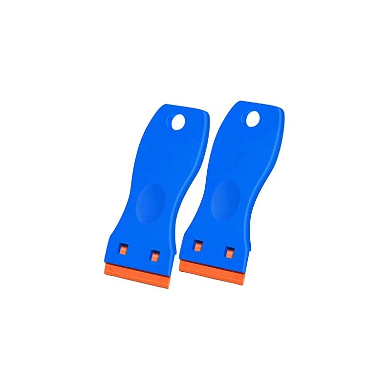 AE Quality Tools 4 pc Plastic Razor Scrapers, 100 Dual