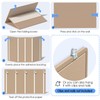MaxGear Extra Large Bulletin Board 60" x 36", Foldable Felt