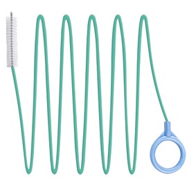 NTNEV Auto Sunroof Drain Cleaning Tool, Cleaning Brush Hose Pipe Brush, 118INCH Drain Brush Long Pipe Cleaners for Car, Tube Cleaning Brush Slim Drain Dredging Tool for car and Fridge