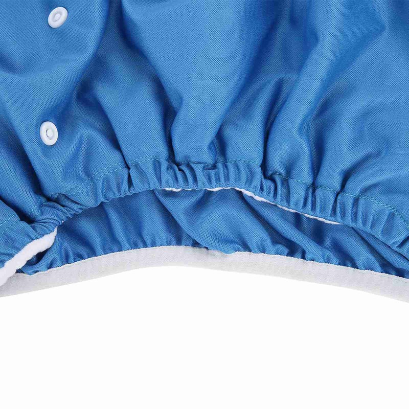 Washable Adult Pocket Nappy Cover Adjustable Reusable Diaper Cloth Dark