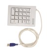 Mechanical Numpad Wired 18 Keys Linear Action Switch ABS Plug