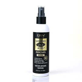 EBIN NEW YORK Wig Adhesive Remover Spray - Supreme 4.05oz/ 120ml | Fast Remove Wig Glue & Double Sided Hair Extensions Tape Adhesive| Gentle on Skin | Mist Pump & Nozzle Cap, Fast & Safe Remover