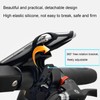 Motorcycle Phone Mount 360 Degree Rotation High Elastic Silicone Anti