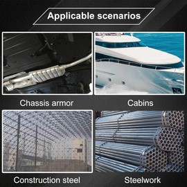 RRJ Air Undercoating Spray Gun w/ Suction Cup,22" Wand Nozzle,Gauge,S