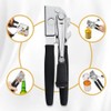 NUFR Commercial Heavy-Duty Manual Can Opener with Easy-Turn Crank, Long