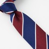 Ojier Necktie, 100% Silk, Regular Tie, Jacquard Woven, Regimental, Gift,
