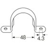 SANEI PR60-40 Plumbing Parts Saddle Band Inner Diameter 1.9 inches