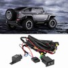 Universal 12V LED Fog Light Switch Wiring Harness Kit with