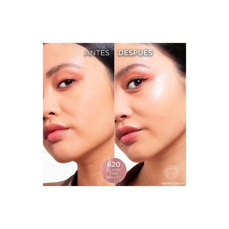 Iluminador En Barra Lumi Highlight Stick De Loral Paris Pink