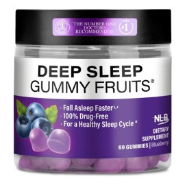 Naturelab Deep Sleep Gummy Fruits - Sueño Profundo - Sabor Blueberry