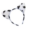 3PCS Cat Ears Headbands Hair Band Animal Plush Hairbands Hair
