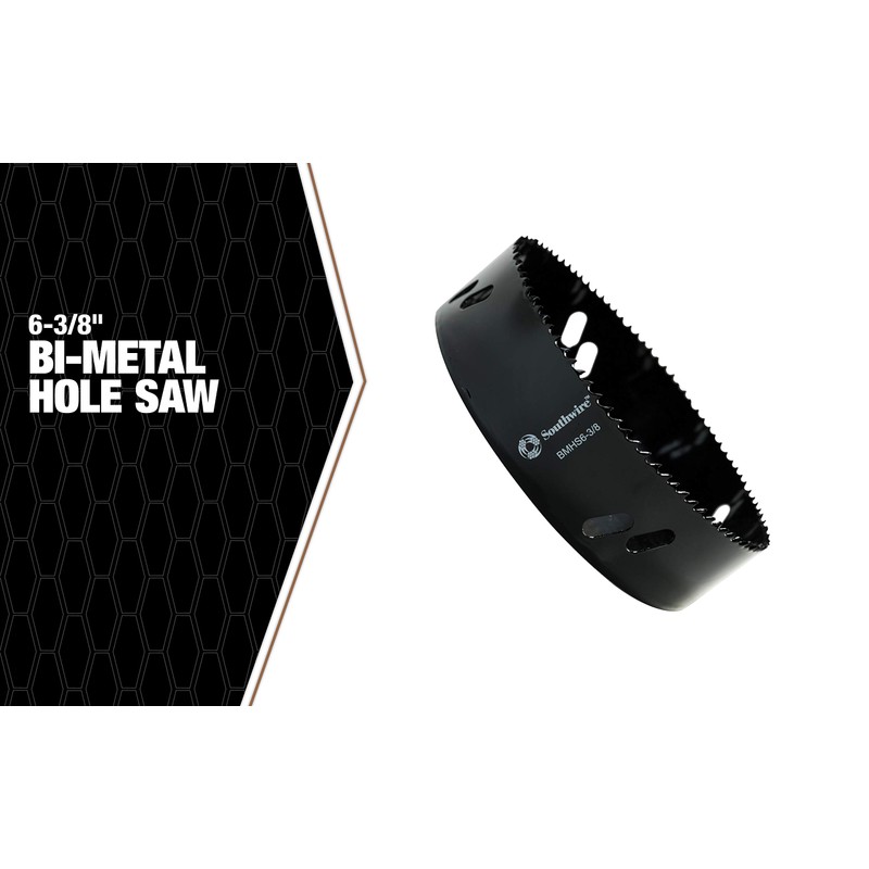 Southwire Hole Saw; BI-Metal 6-3/8"Dia (BMHS6-3/8)