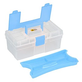 Allit, Blue, PP McPlus Clear 12.5, Polypropylene, 310 x 170 x 130 mm