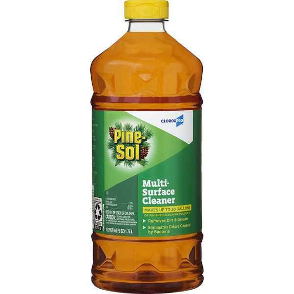 Pine-Sol CloroxPro Multi-Surface Cleaner, Original Pine, 60 Ounces (41773) (Package May Vary)