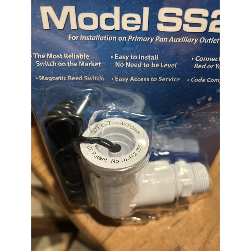 RECTORSEAL SAFE-T-SWITCH MODEL SS2 Condensate Overflow Shut Off Switch