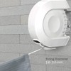 Flatro Retractable Washing Line Outdoor - 12m Single Wall Mounted
