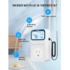 INKBIRD Plug in Thermostat WiFi 1800W 15A Heating Cooling Timer